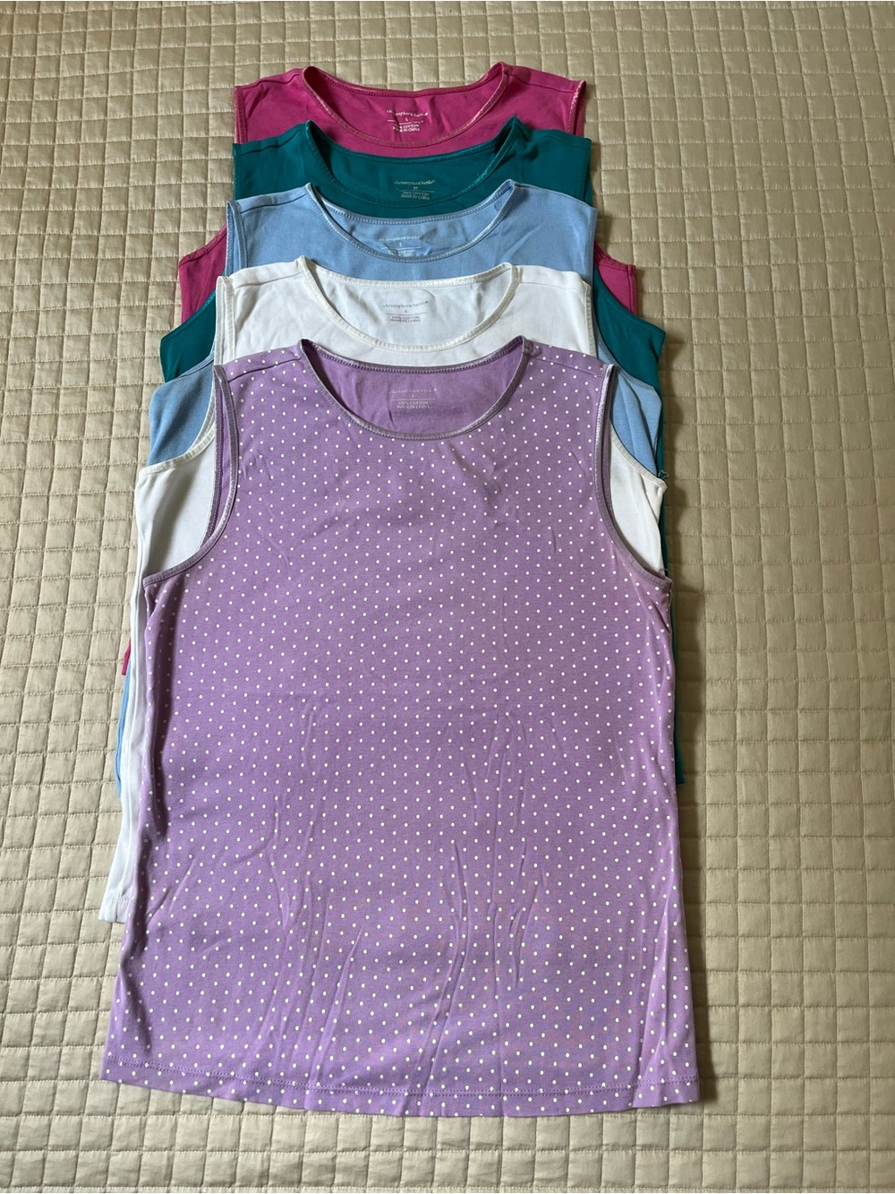 Women’s Sleeveless Tank Tops - Bundle of 5